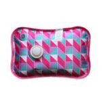 Rechargeable Electric Hot Water Bottle Hand Warmer Heater Bag for Winter E2S4