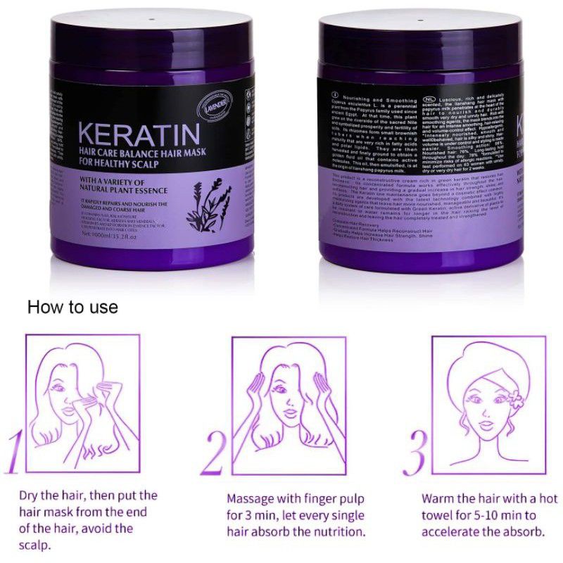 keratin hair mask