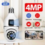 YIIOT 4MP E27 Bulb Wireless Dual Lens Camera