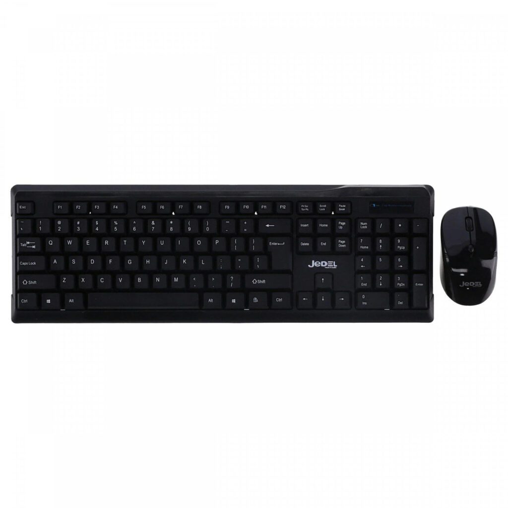 Jedel Wireless Keyboard Mouse Combo Ws1100