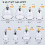 12 pcs Hijama Kit Cupping Therapy