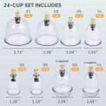 24 psc Hijama Kit Cupping Therapy