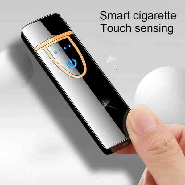 Cigarette Lighter Touch Screen USB Charging Lighte