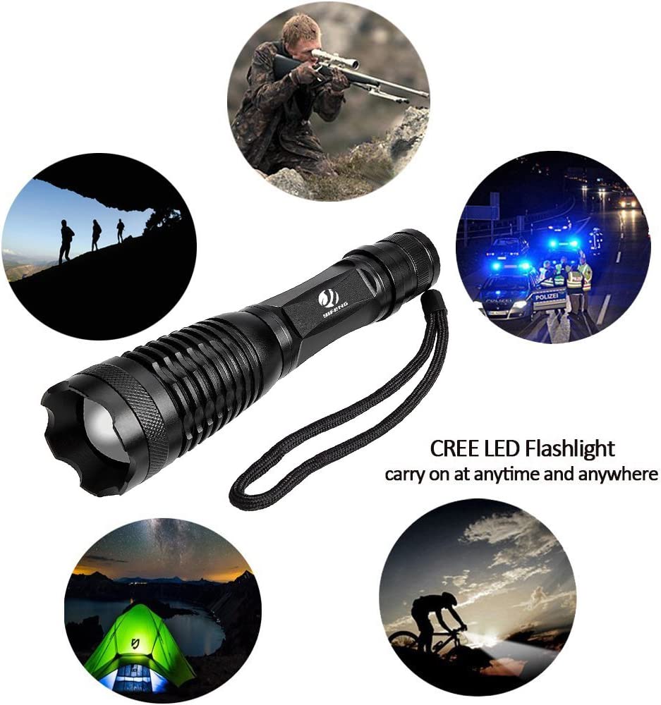 Cree Led Flashlight Hard Light