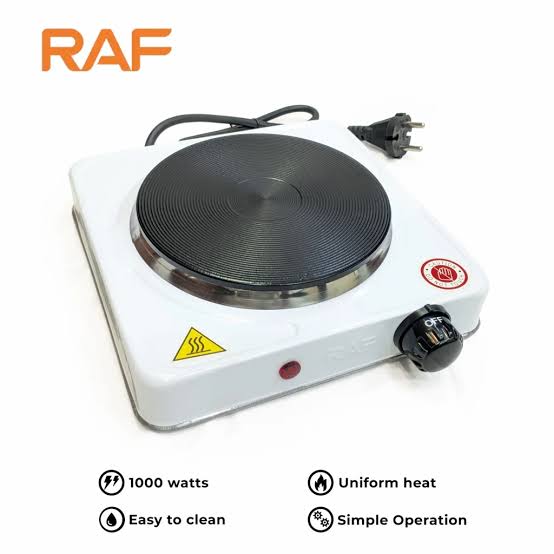 Easy to Clean RAF Electric Single Stove R-8010A