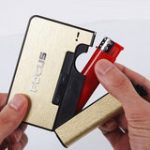 Focus Cigarette Case with Lighter