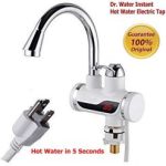 Instant Water Electric Geyser with Temp Control and Display