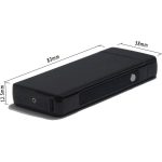 Motion Sensor Chargeable Lighter - Black