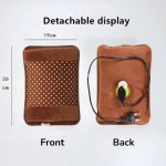 Rechargeable Electric Hot Water Bottle Hand Warmer Winter Heater Bag