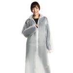 Unisex EVA Raincoat Transparent Rainwear Hoodie