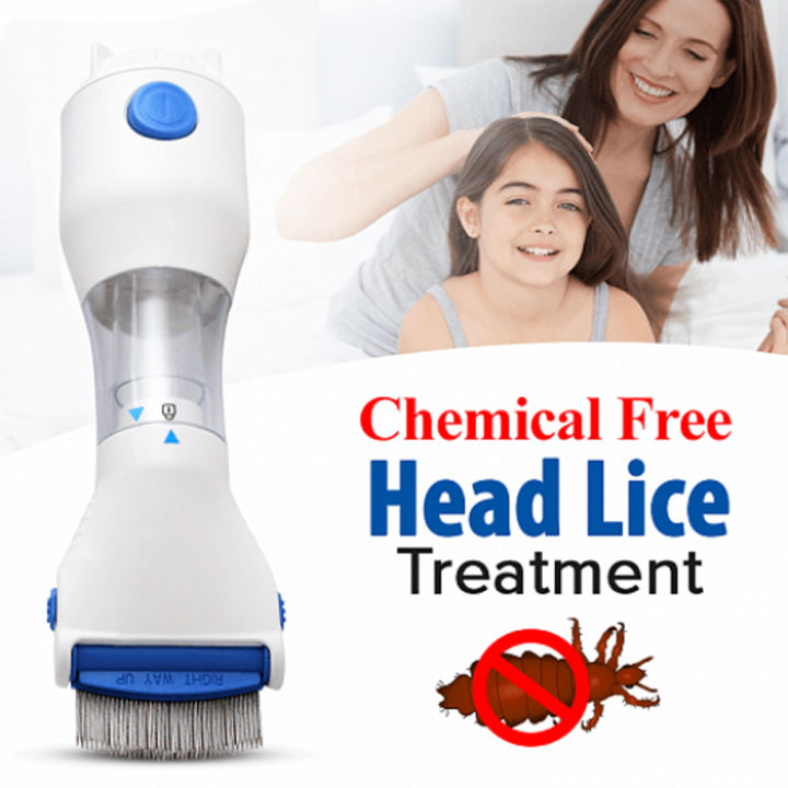 V-Comb Electronic Head Anti Lice & Nit Eggs Removal Machine