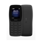 Nokia 105 (Dual SIM, Black)