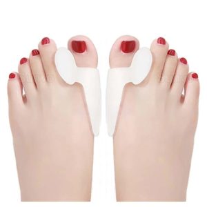 2Pcs Silicone Toe Separator Bunion Splint