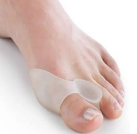 2Pcs Silicone Toe Separator Bunion Splint