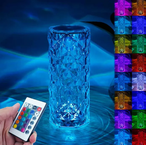 Crystal Diamond Light 16 Colours With Remote