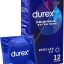 Durex Love Sex Extra Safe Thicker Condoms, 12-Pack