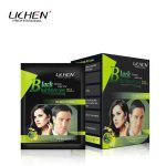 LICHEN Hair Color Shampoo SASHA BLACK AND BROWN AND L.BROEN 20mlx10