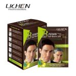 LICHEN Hair Color Shampoo SASHA BLACK AND BROWN AND L.BROEN 20mlx10