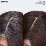 LICHEN Hair Color PUMP BLACK AND BROWN L.BROWN 200ML