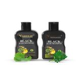 Lichen Hair Color Shampoo BOTTLE LARGE BLACK AND BROWN 200200=400ml