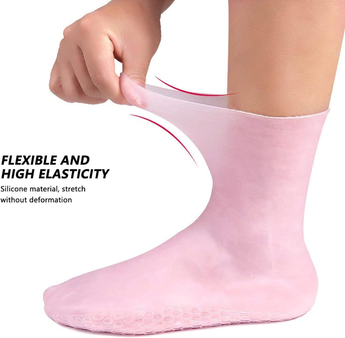 Moisturizing Socks Heel Gel Sock Soft Silicone