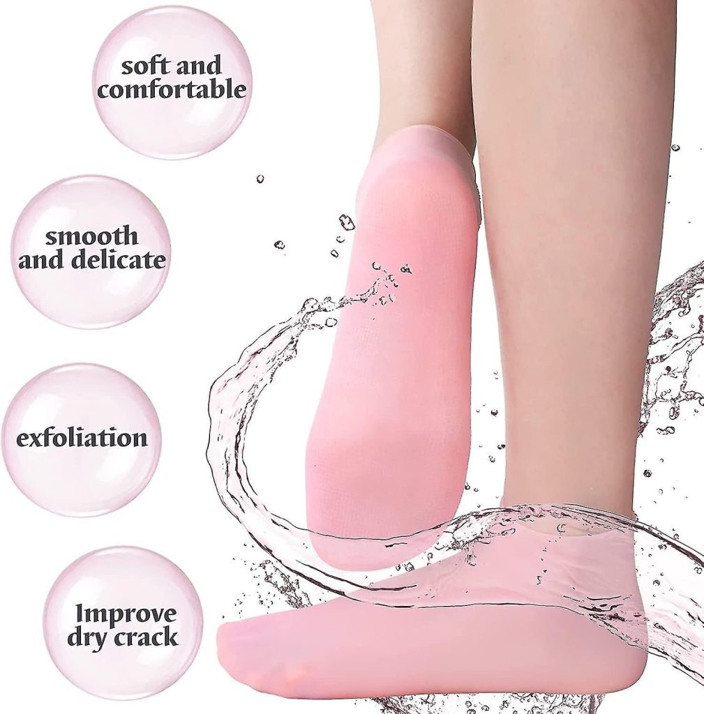 Moisturizing Socks Heel Gel Sock Soft Silicone