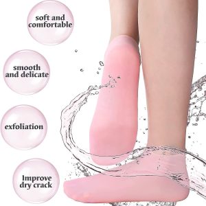 Moisturizing Socks Heel Gel Sock Soft Silicone