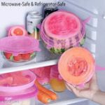 Silicone Stretch-Lids (6, 6) Set