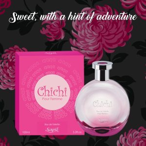 Chichi Pour Femme Gift Set- Perfume 100ml + Body Spray 200ml ,