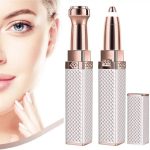 2 In 1 Electric Eyebrow Trimmer USB Rechargeable Hair Remover Women Shaver