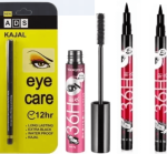   3 in 1 mascara, liquid eyeliner & eyebrow pencil