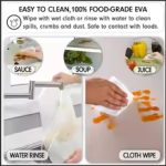 4PCS EVA Waterproof Refrigerator Liner Mat Washable Mildew Kitchen Pad Anti-oil Cabinet