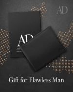 Access Denied Slim Leather Bifold Wallets For Men