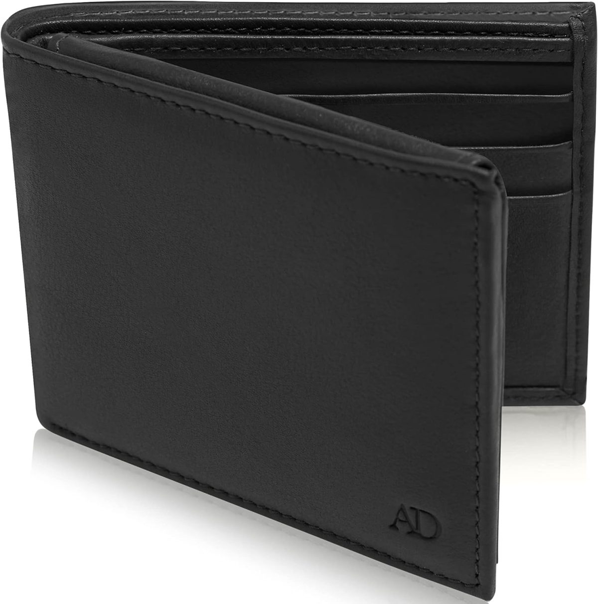 Access Denied Slim Leather Bifold Wallets For Men