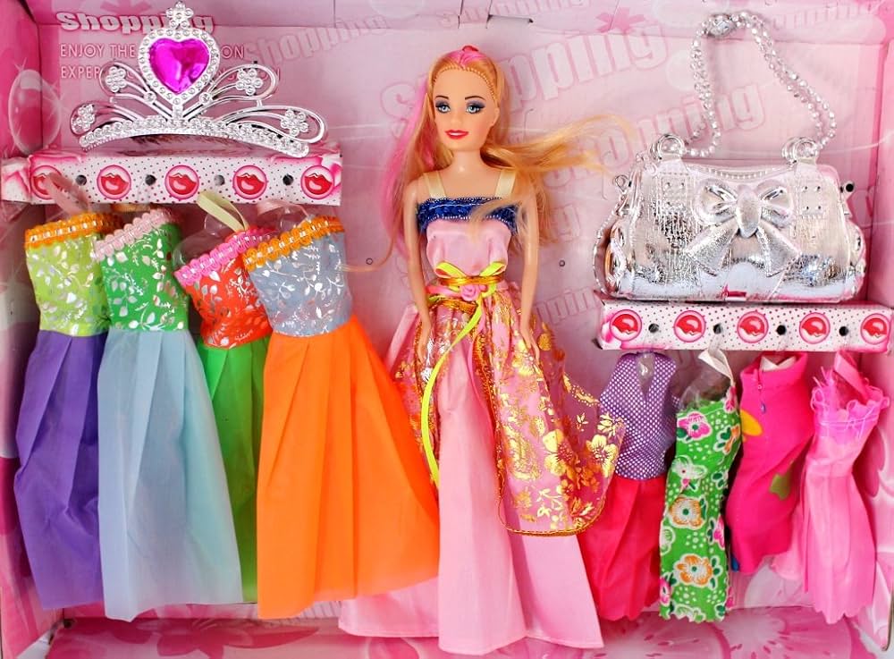 Barbie Doll with Beautiful Dress