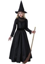 Black Witch Costume for Kids