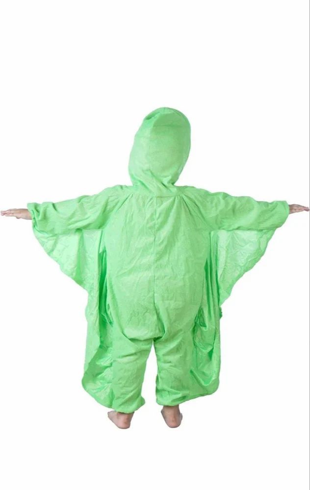 Green Parrot Costume for Kids