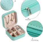 Jewelry Storage Box Earring Ring Necklace Organizers