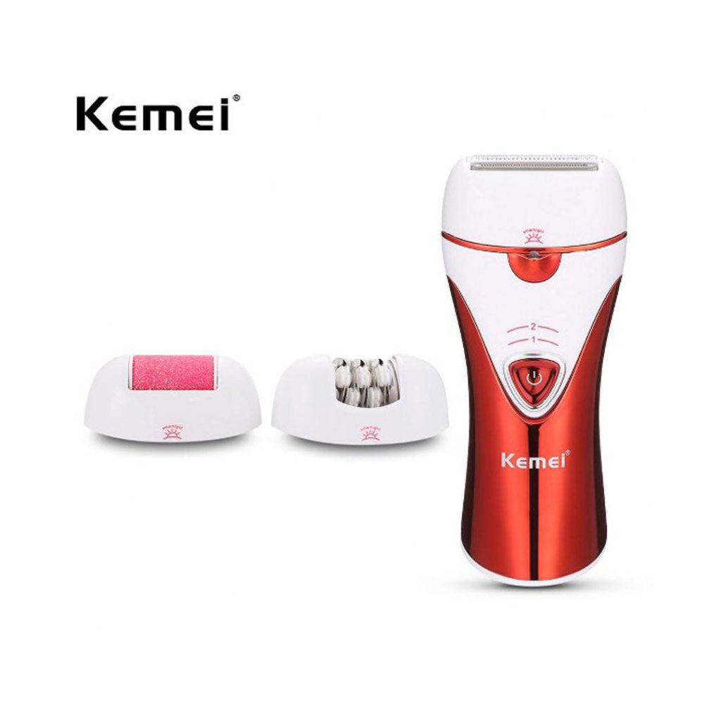 KM-1107 Electric Shaver Epilator For Women 3 in 1