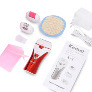 KM-1107 Electric Shaver Epilator For Women 3 in 1