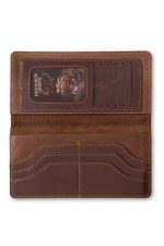 Long Brown Men Wallet