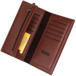 Long Brown Men Wallet