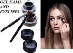 Mega Value Back and Brown Gel Eyeliner With brushes