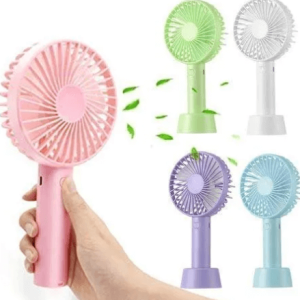 Mini Fan for Kids, Rechargeable USB Fan