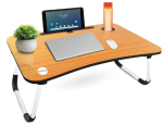 Multipurpose Foldable Laptop Table with Cup Holder