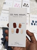 Pack of 3 UV Gel Nail Stickers