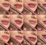 Pack of 6 Flormar Lipstick Pencil​​