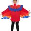 Red Parrot Costume for Kids