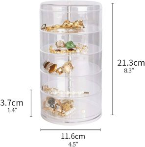 Rotating Jewelry Storage Box