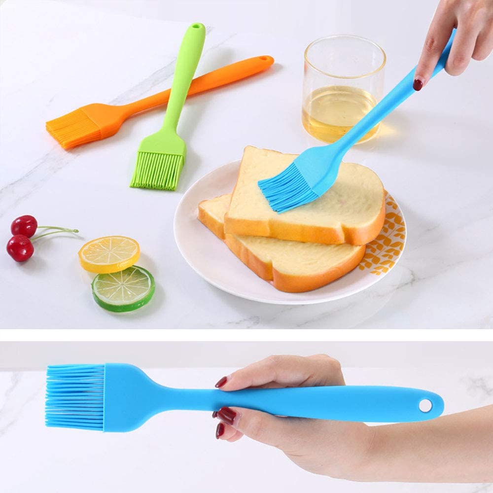 Solid Silicone Oil Brush For Cooking Baking BBQ